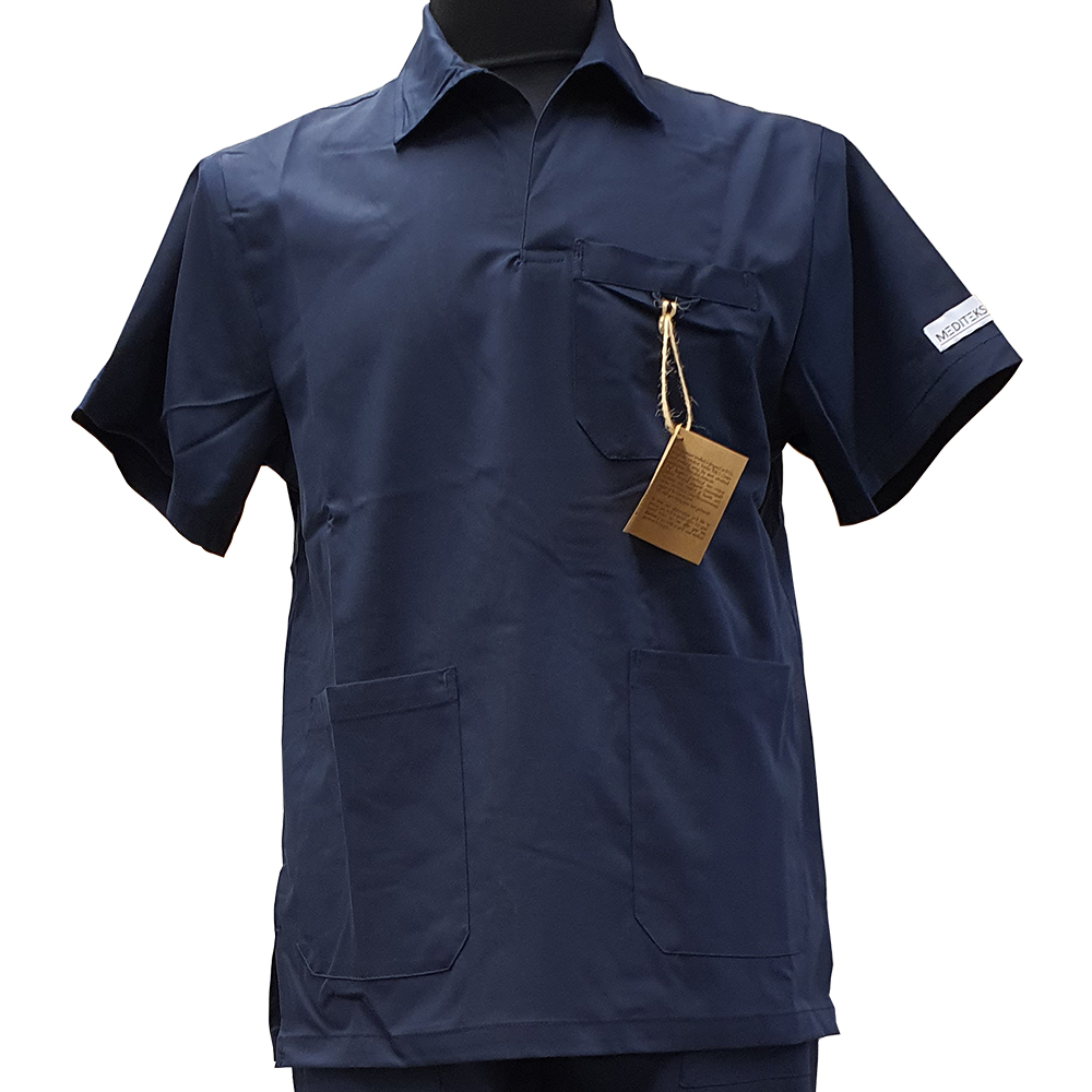 Areka medical uniform - dark blue men top