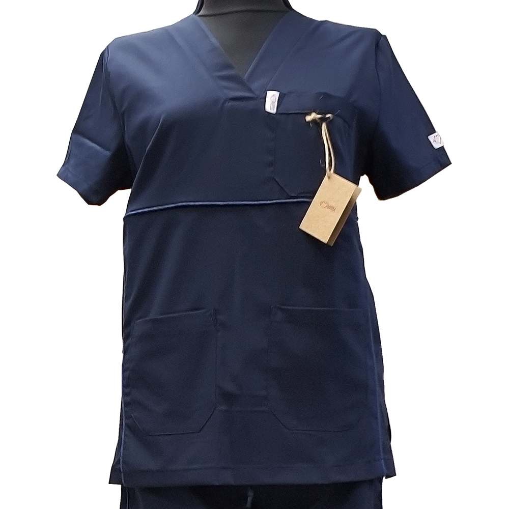 Areka medical uniform - dark blue top