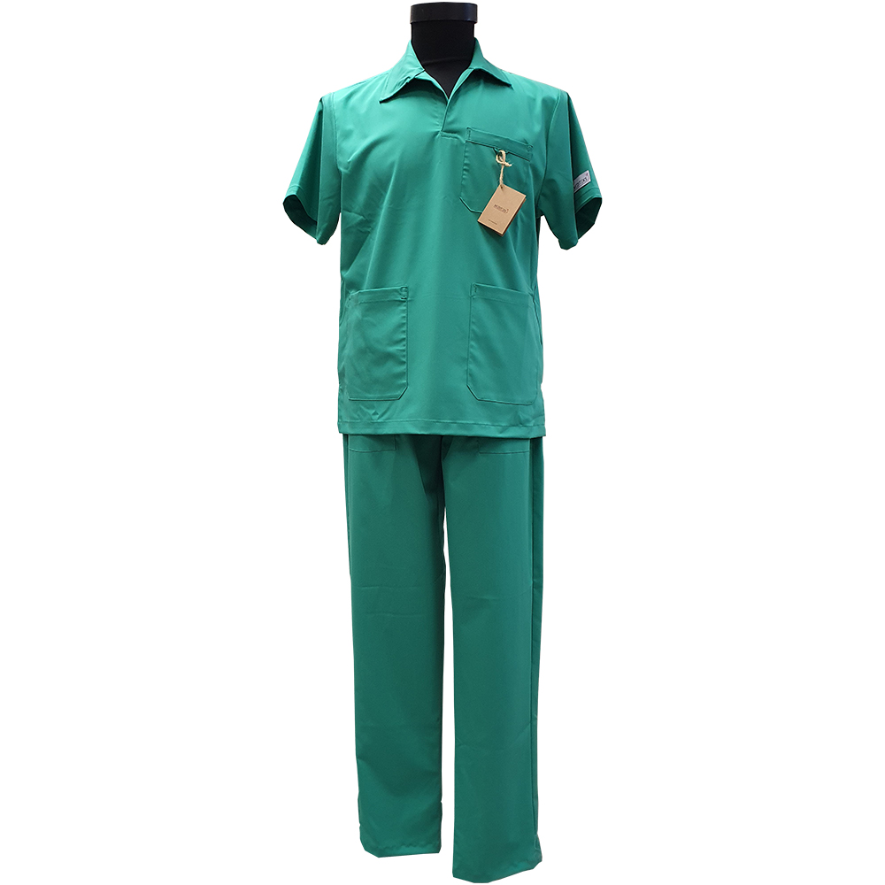 Areka medikal üniforma - yeşil - erkek